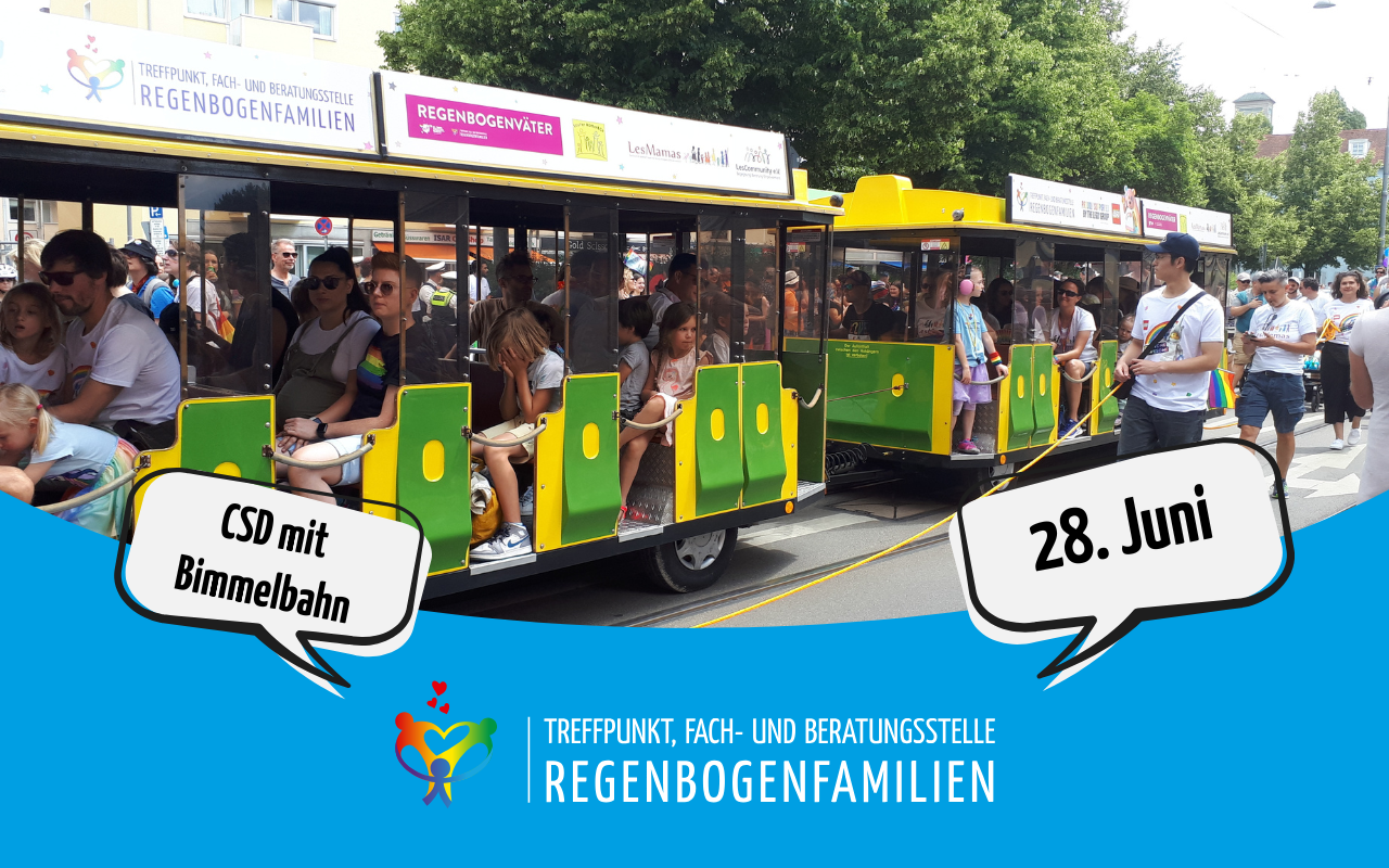 CSD 2025 mit Bimmelbahn