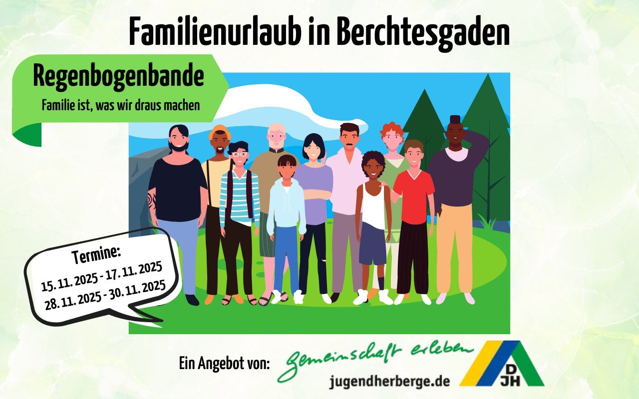 Regenbogenbande - Familienurlaub in Berchtesgaden November 2025