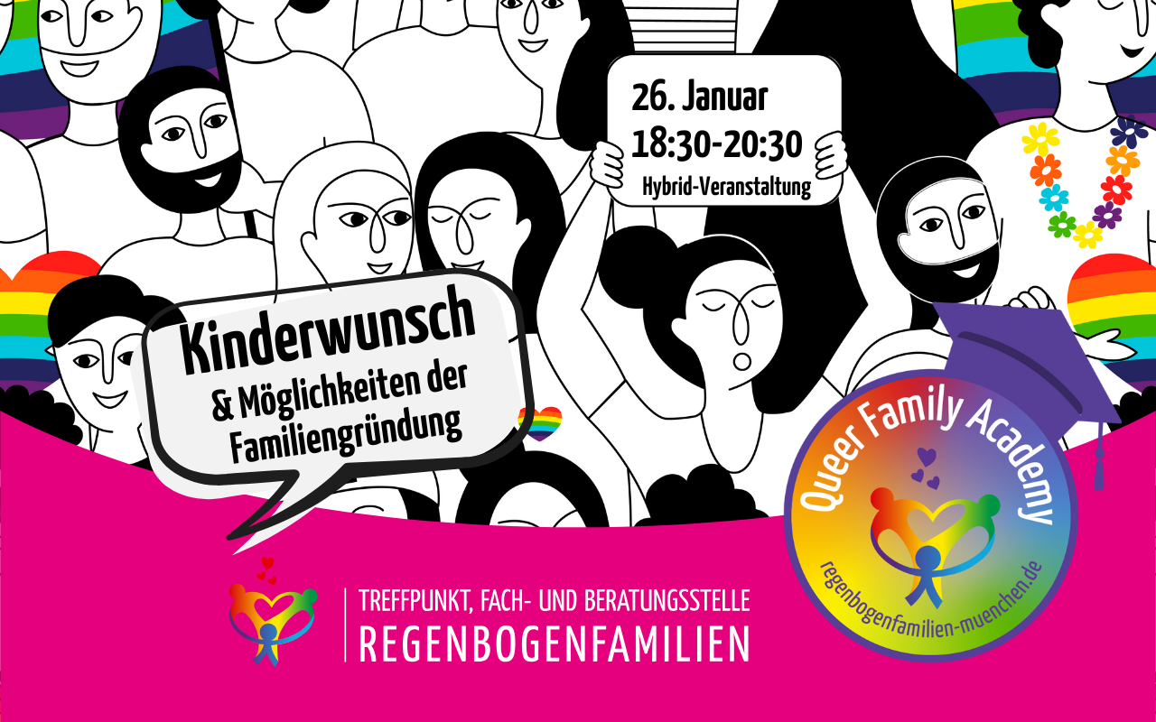Queer Family Academy - Kinderwunsch und Möglichkeiten der Familiengründung Januar 2026