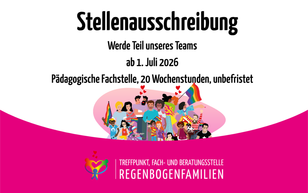 Stellenausschreibung Regenbogenfamilienzentrum