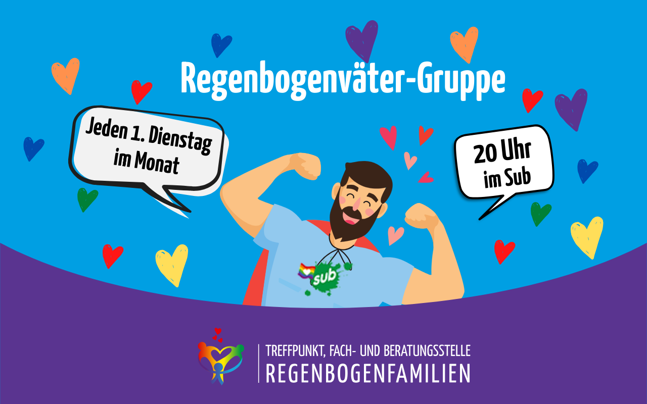 Regenbogenväter – eine Gruppe für queere Männer